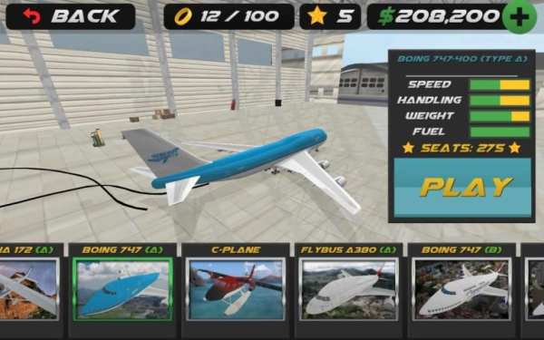 Airplane Flight Simulator 2017 स्क्रीनशॉट 2