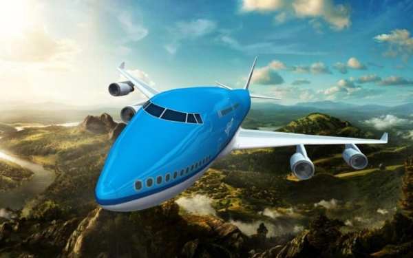 Airplane Flight Simulator 2017 6 تصوير الشاشة