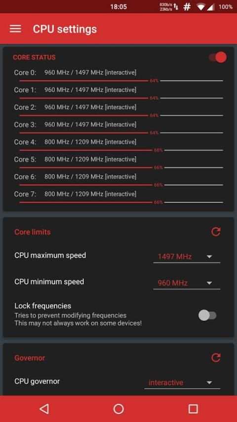 Device Control [root] скриншот 4