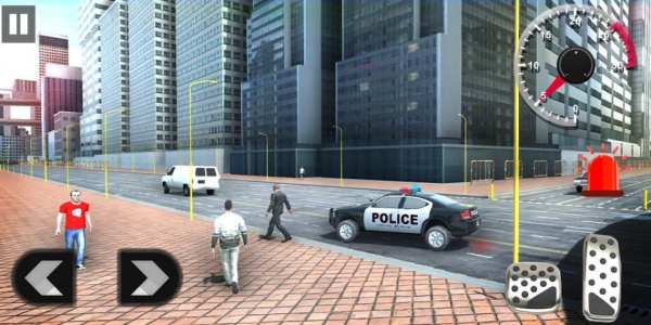 Police Car Driving in City स्क्रीनशॉट 3