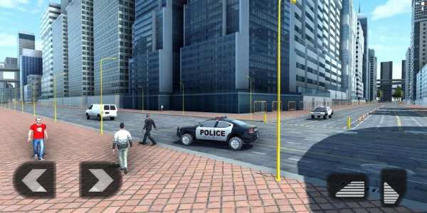 Police Car Driving in City स्क्रीनशॉट 6