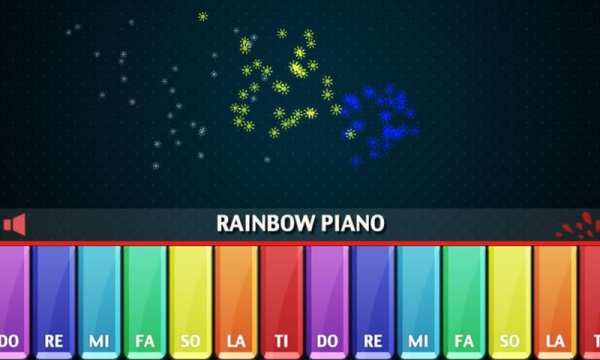 Rainbow Piano screenshot 2