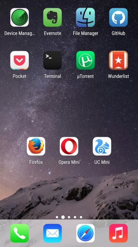 TrueiOS - Icon Pack 4 تصوير الشاشة