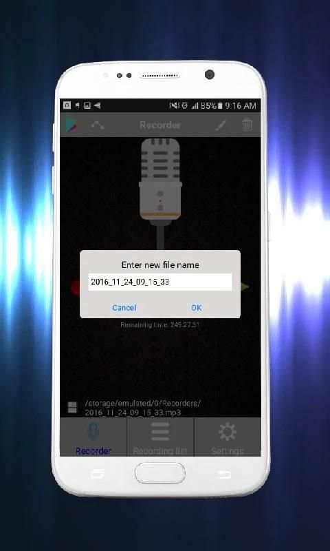 Voice Recorder- Audio Recorder स्क्रीनशॉट 3