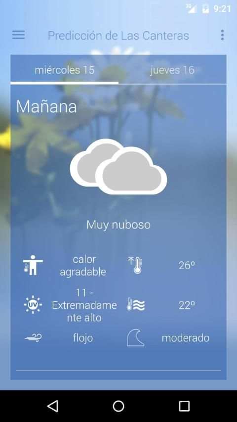 El tiempo de AEMET screenshot 2