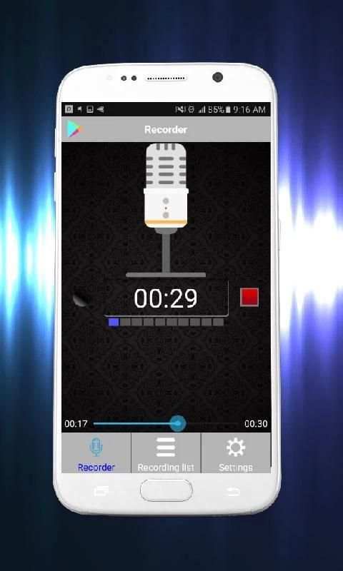 Voice Recorder- Audio Recorder स्क्रीनशॉट 2