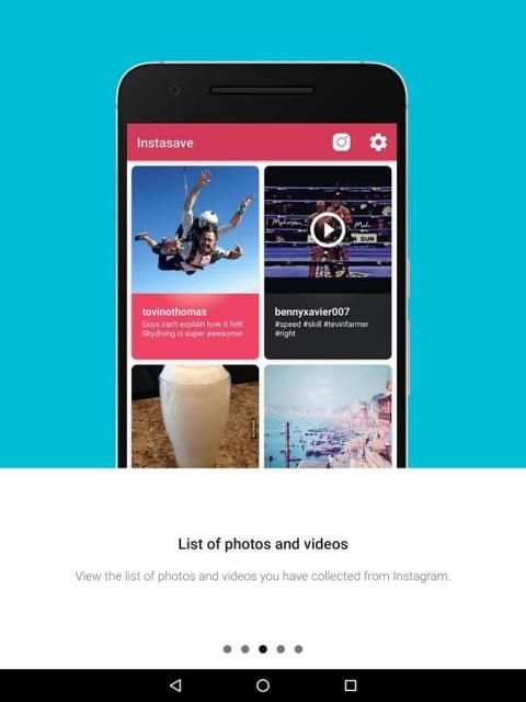 Instasave-Instagram repost app screenshot 3
