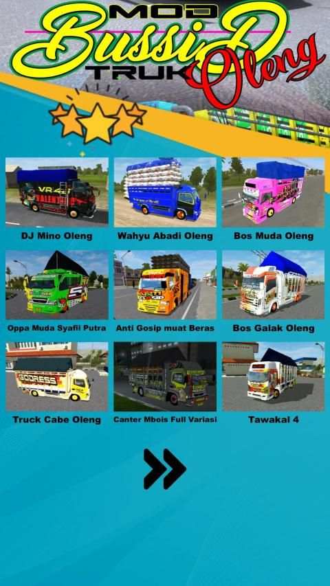 Mod Bussid Truk Oleng स्क्रीनशॉट 2