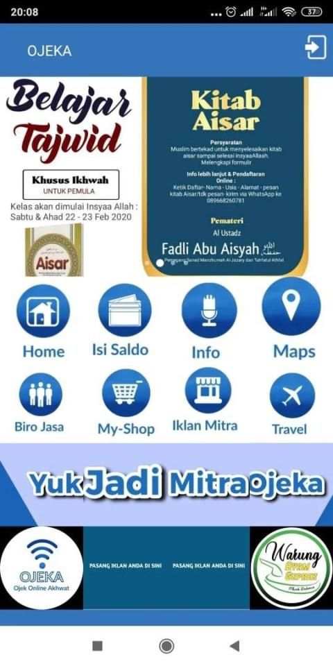 OJEKA - Ojek Online Akhwat screenshot 1