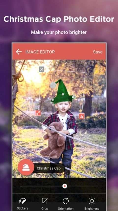 Christmas Cap Photo Editor 2 تصوير الشاشة