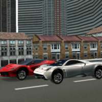Super Cepat 3D Car Racing