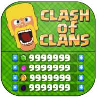 Gems & Gold For Clash Of Clans
