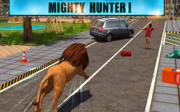 Angry Lion Attack 3D स्क्रीनशॉट 8