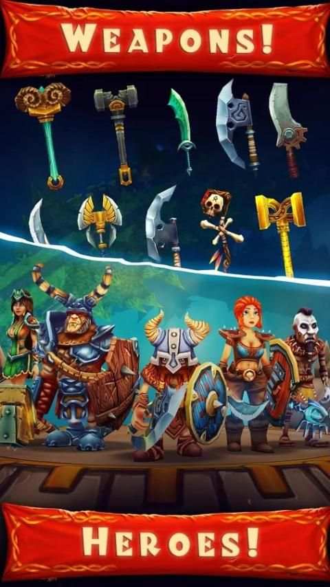 Asgard Run: Crush Your Enemies स्क्रीनशॉट 3