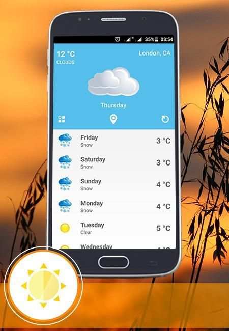 Local Weather 6 تصوير الشاشة