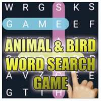 ANIMAL & BIRD WORD SEARCH GAME logo