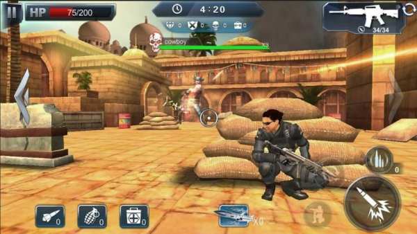 Gun War 3D - Cover Shooter स्क्रीनशॉट 4
