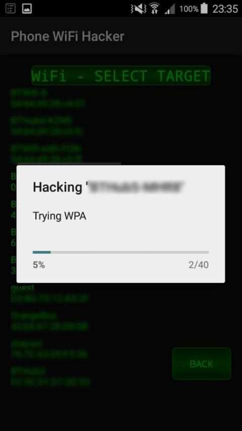 WiFi Hacker Tool Simulator скриншот 4