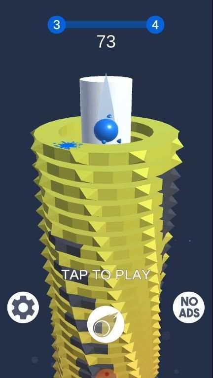 Drop Stack Ball - Helix Jump Ball 2020 स्क्रीनशॉट 3
