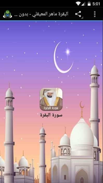 سورة البقرة بصوت ماهر المعيقلي screenshot 4