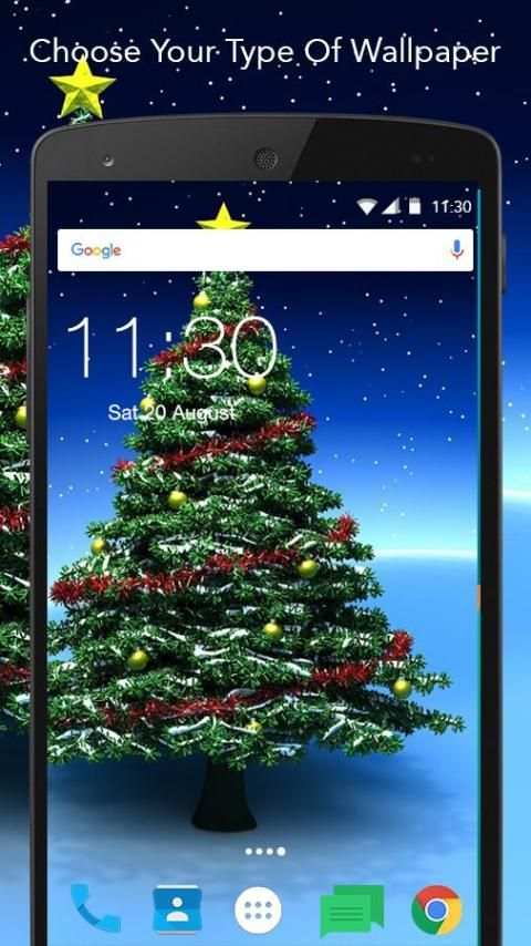 Live Christmas Wallpaper скриншот 2