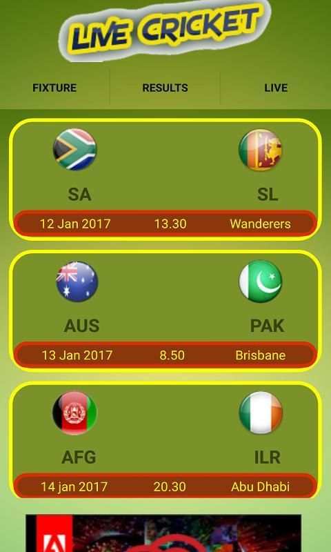 Pak Live Cricket Match screenshot 3