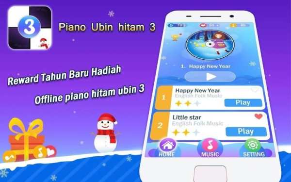 Musik Piano-Magic Hitam Tiles3 screenshot 4