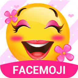 Girl Emoji Keyboard-Facemoji иконка