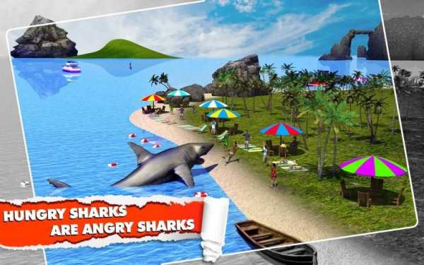 Angry Shark Simulator 3D 6 تصوير الشاشة