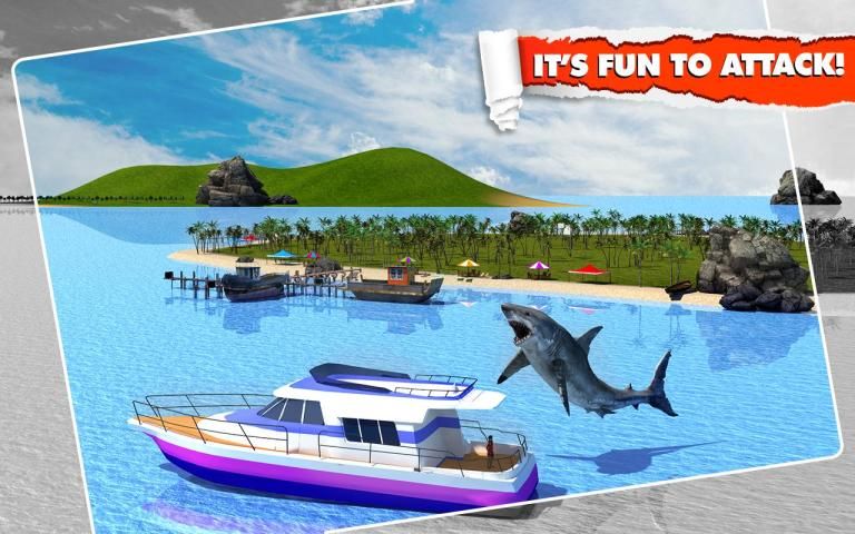 Angry Shark Simulator 3D скриншот 5