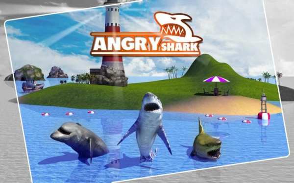 Angry Shark Simulator 3D 7 تصوير الشاشة