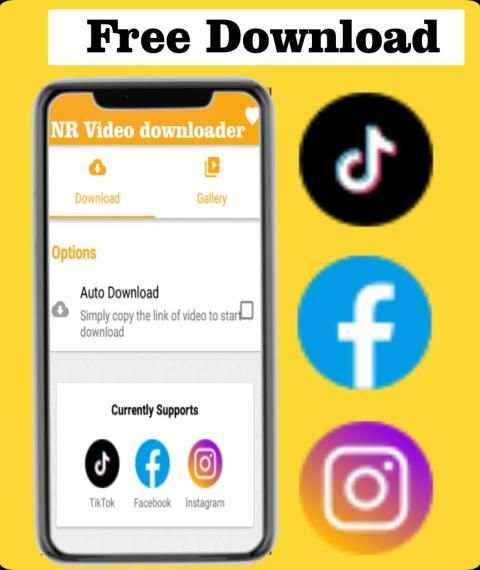 NR - TikTok Facebook Instagram Video Downloader screenshot 2