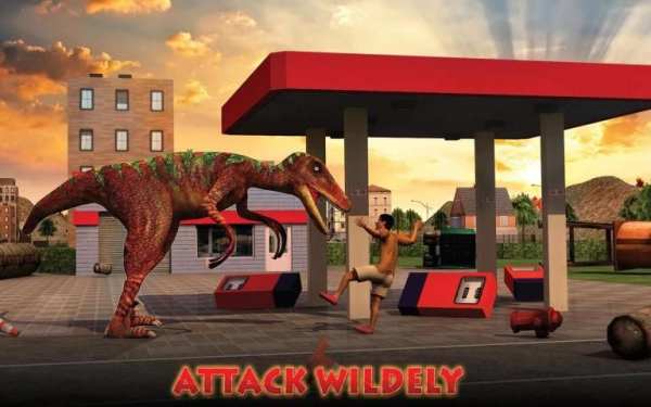Dino City Rampage 3D 6 تصوير الشاشة