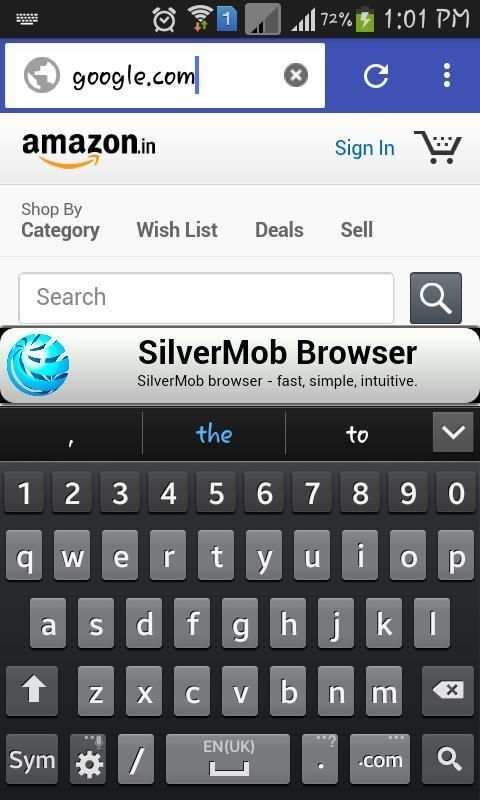 mini browser 1 تصوير الشاشة
