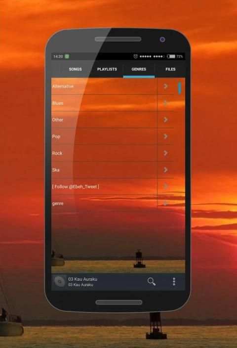 MP3 Music Player 3 تصوير الشاشة