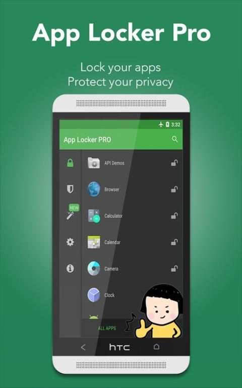 App Locker Pro (Fingerprint) स्क्रीनशॉट 3