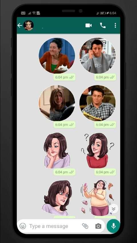 Fan Made Friends TV Show Stickers For WhatsApp screenshot 1