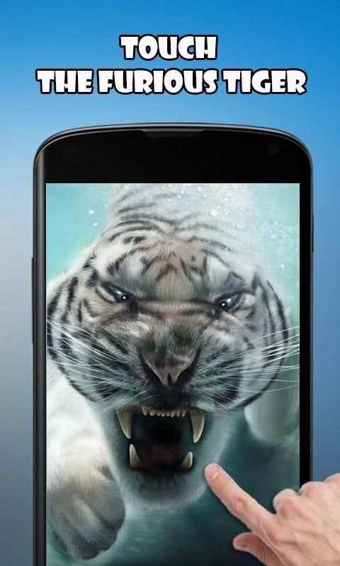 Diving Tiger Live Wallpaper screenshot 6