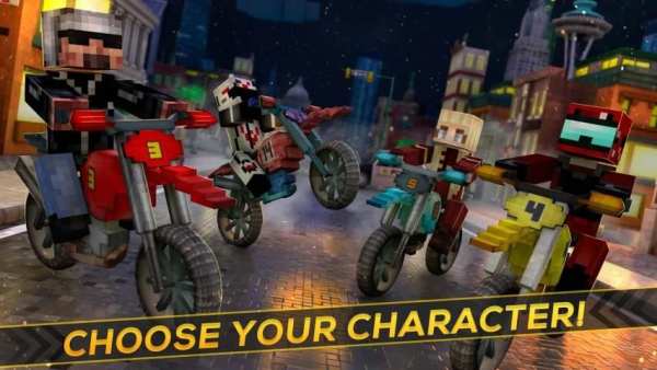Craft Motor Bike Race screenshot 1