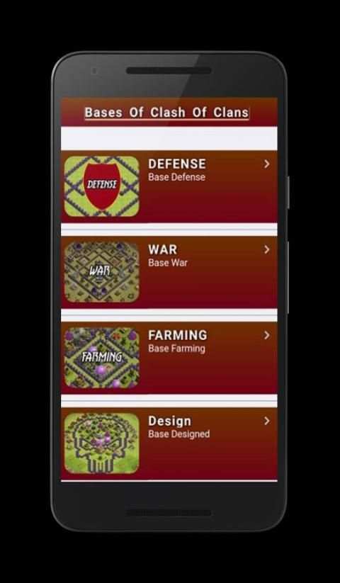 Map of Clash Of Clans 2017 6 تصوير الشاشة