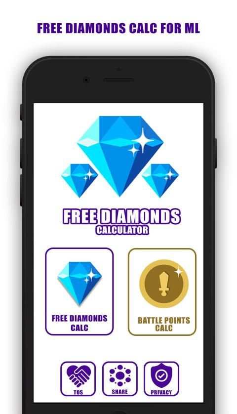 Free Diamonds Calc For Mobile Legend 2k20 screenshot 3