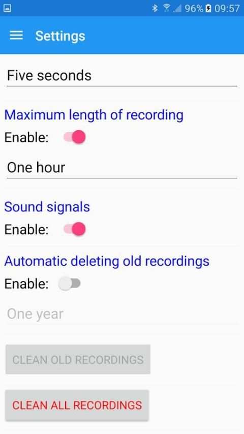 Phone call recorder 8 تصوير الشاشة