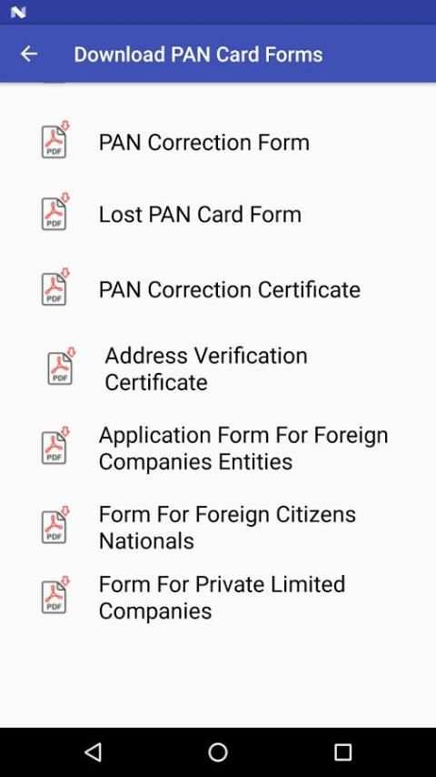 PAN Card скриншот 3