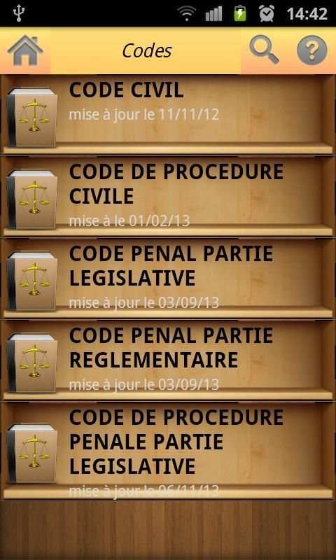 Code Civil et Pénal 7 تصوير الشاشة