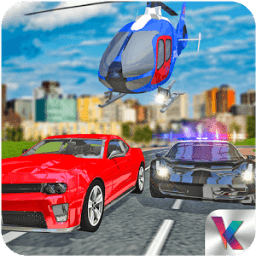 Police Helicopter Thief Battle أيقونة