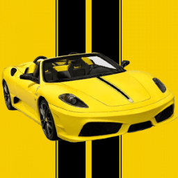 ikon Yellow Balap Mobil Sport