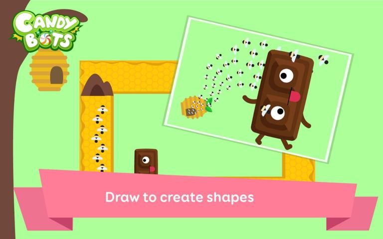 Candy Shapes - App for Toddler स्क्रीनशॉट 3