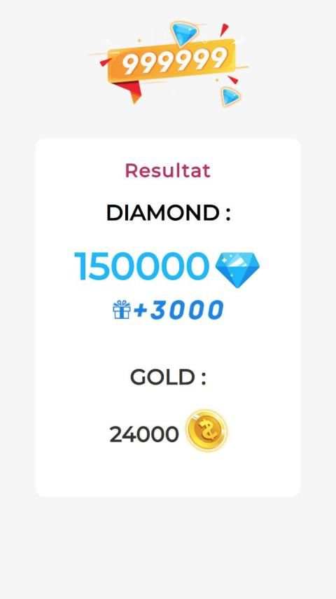 Free Diamonds For FIRE Convert screenshot 1