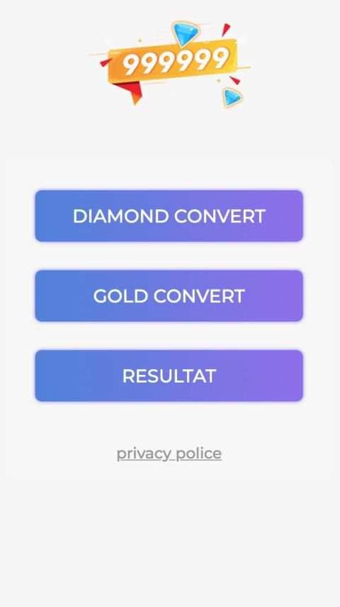 Free Diamonds For FIRE Convert screenshot 4