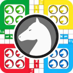 Petits chevaux : Small horses board game